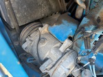 Engine with A/C Compressor