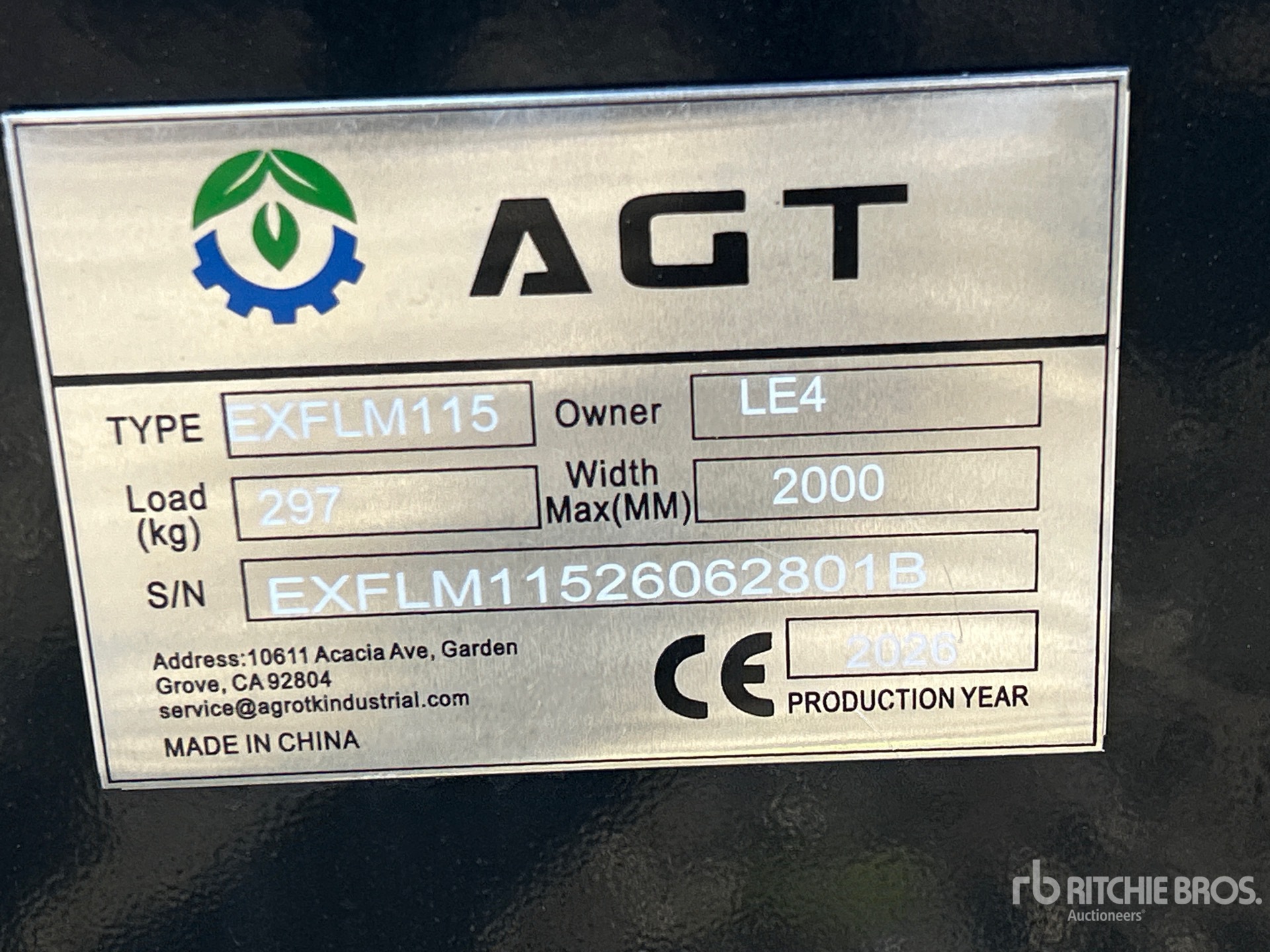 2026 AGT EXFLM115