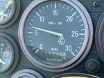 Control Station with Hour Meter Reading