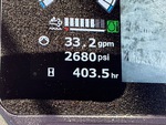 General Appearance with Hour Meter / Odometer