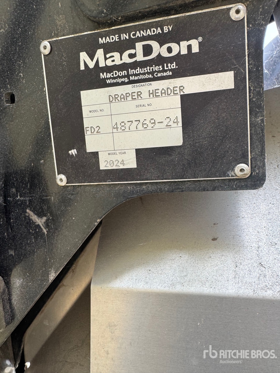 2024 Macdon FD240