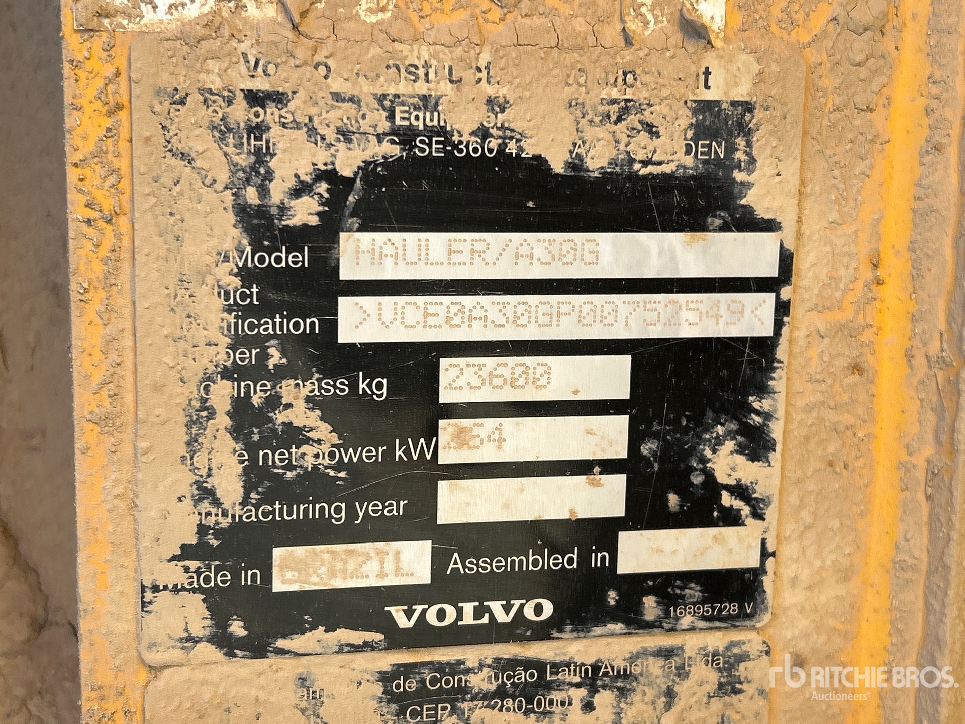 2020 Volvo A30G