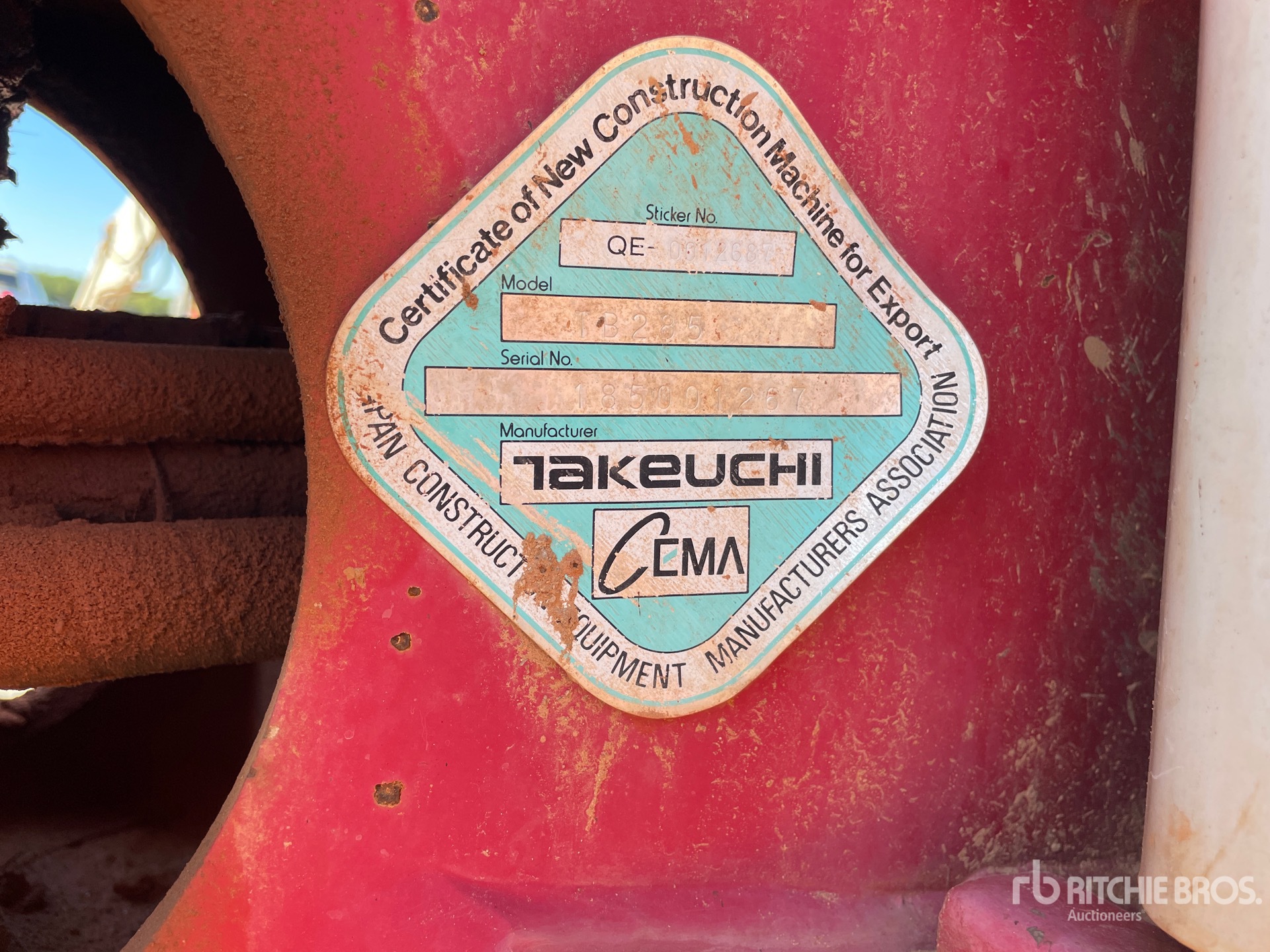 2014 Takeuchi TB285