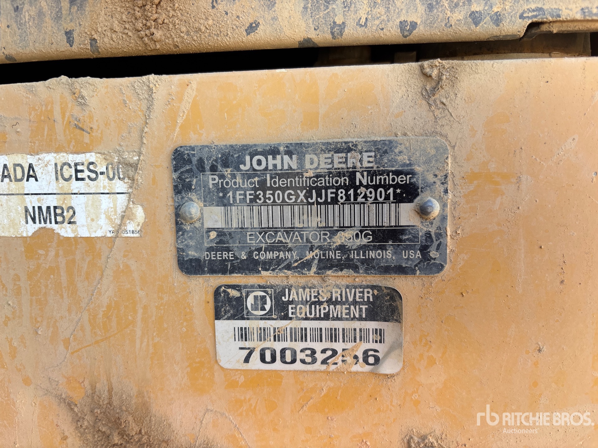 2018 John Deere 350G LC
