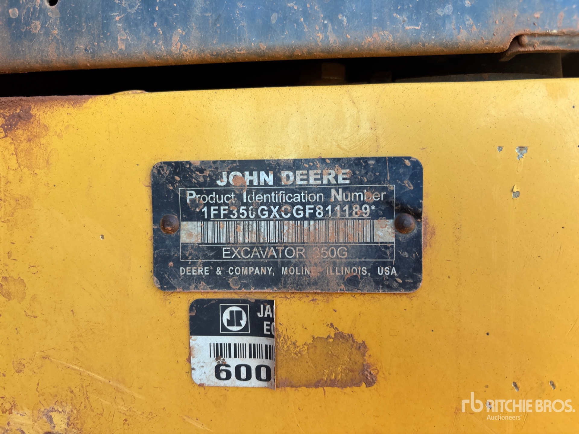2016 John Deere 350G LC