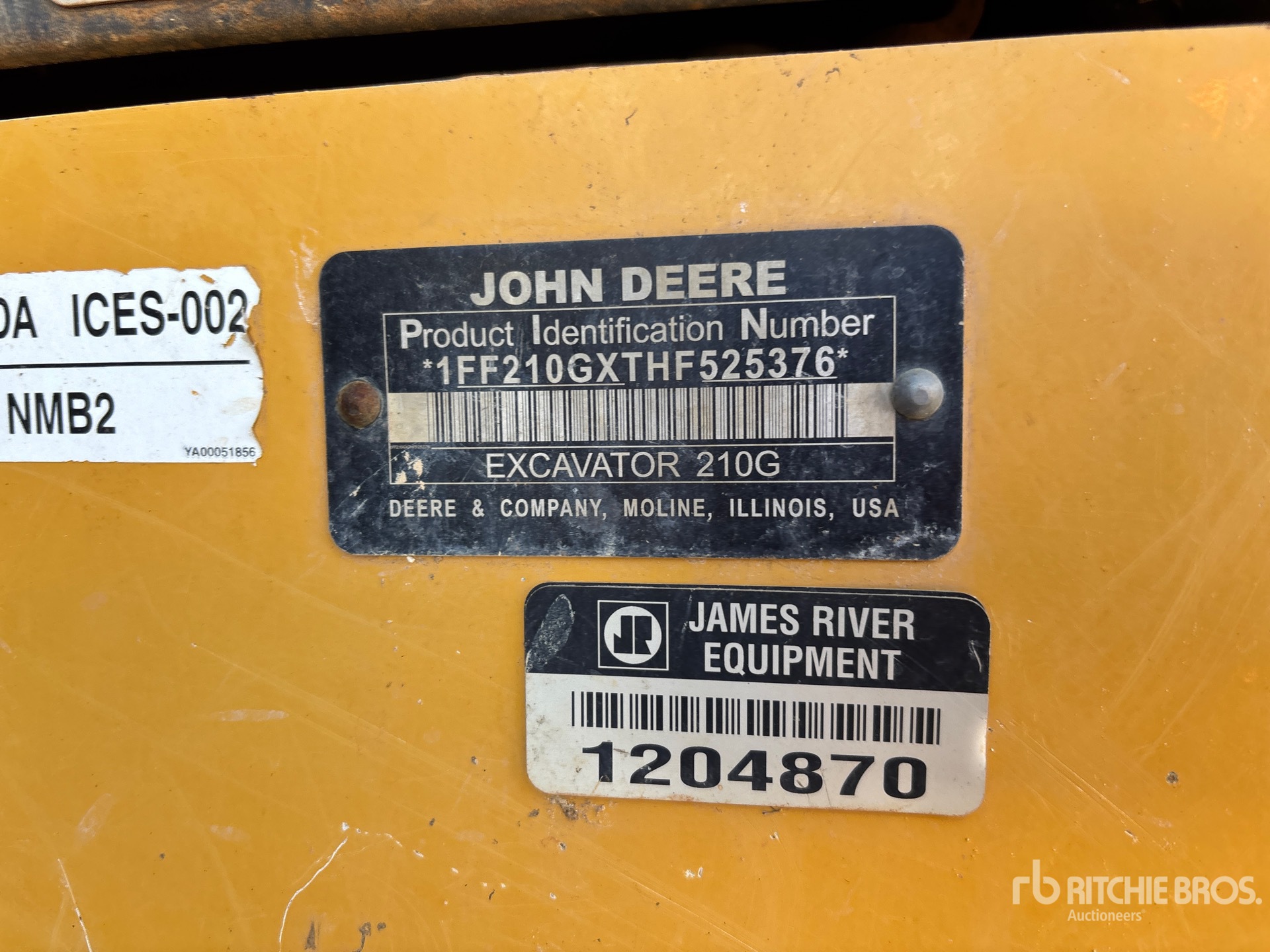 2018 John Deere 210GLC