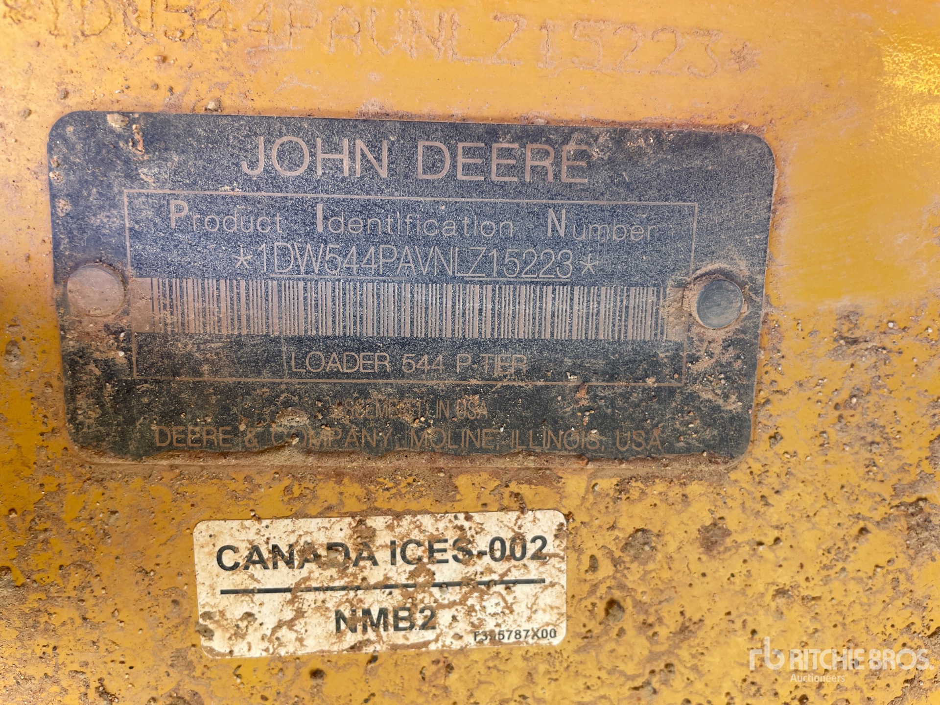 2022 John Deere 544 P-TIER