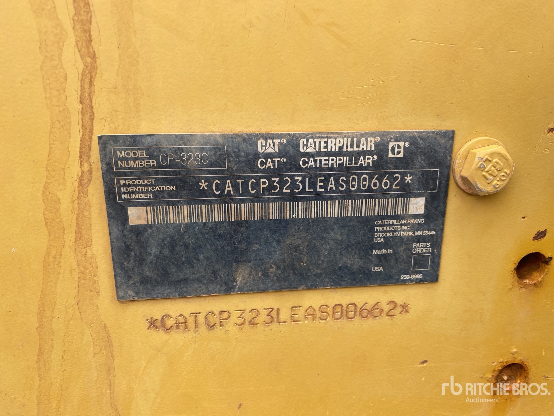 2008 Caterpillar CP-323C