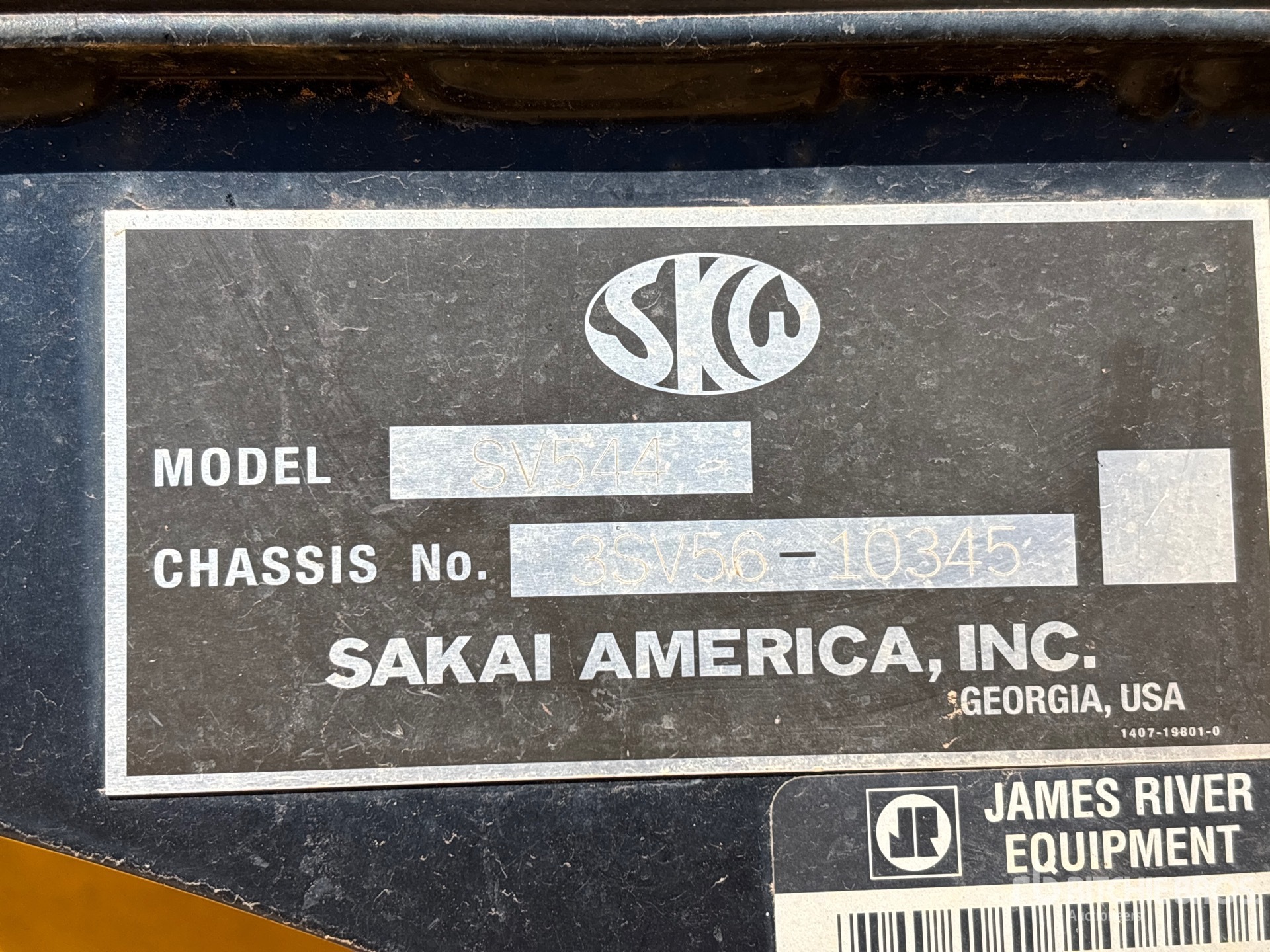 2020 Sakai SV544D