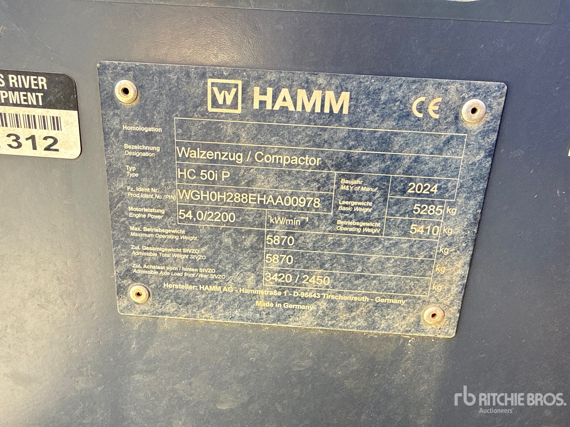 2024 Hamm HC 50I P