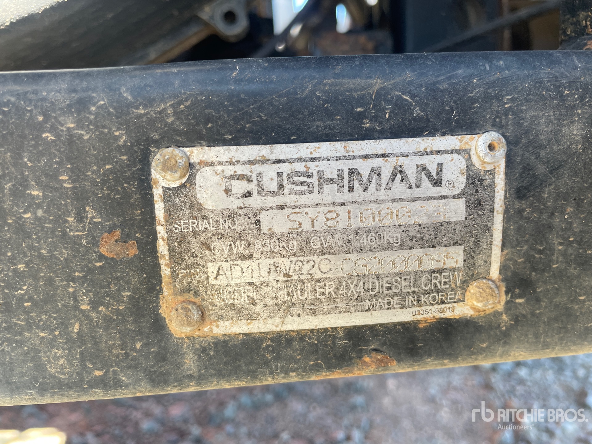 2015 Cushman 4X4
