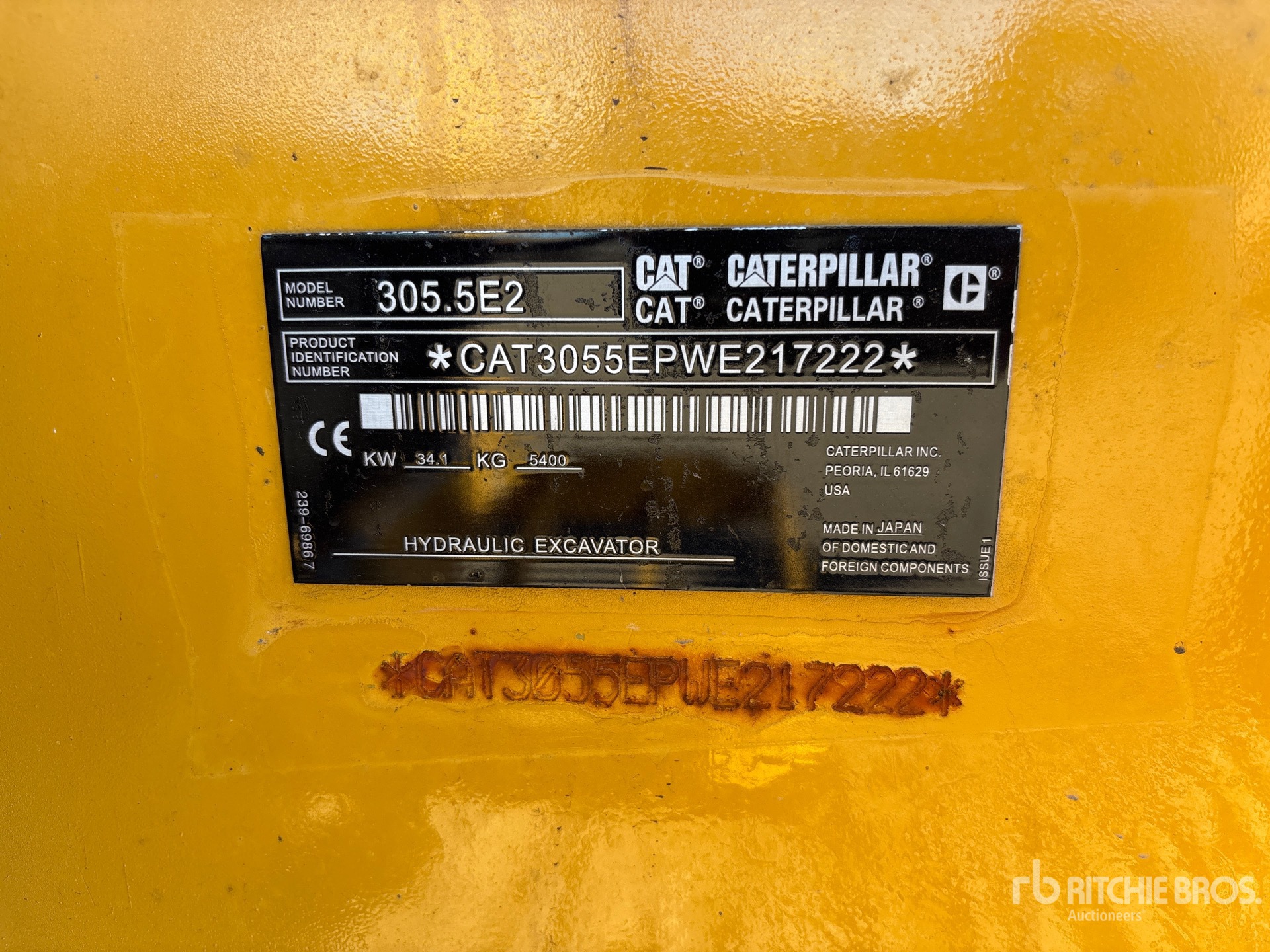 2023 Caterpillar 305.5E2