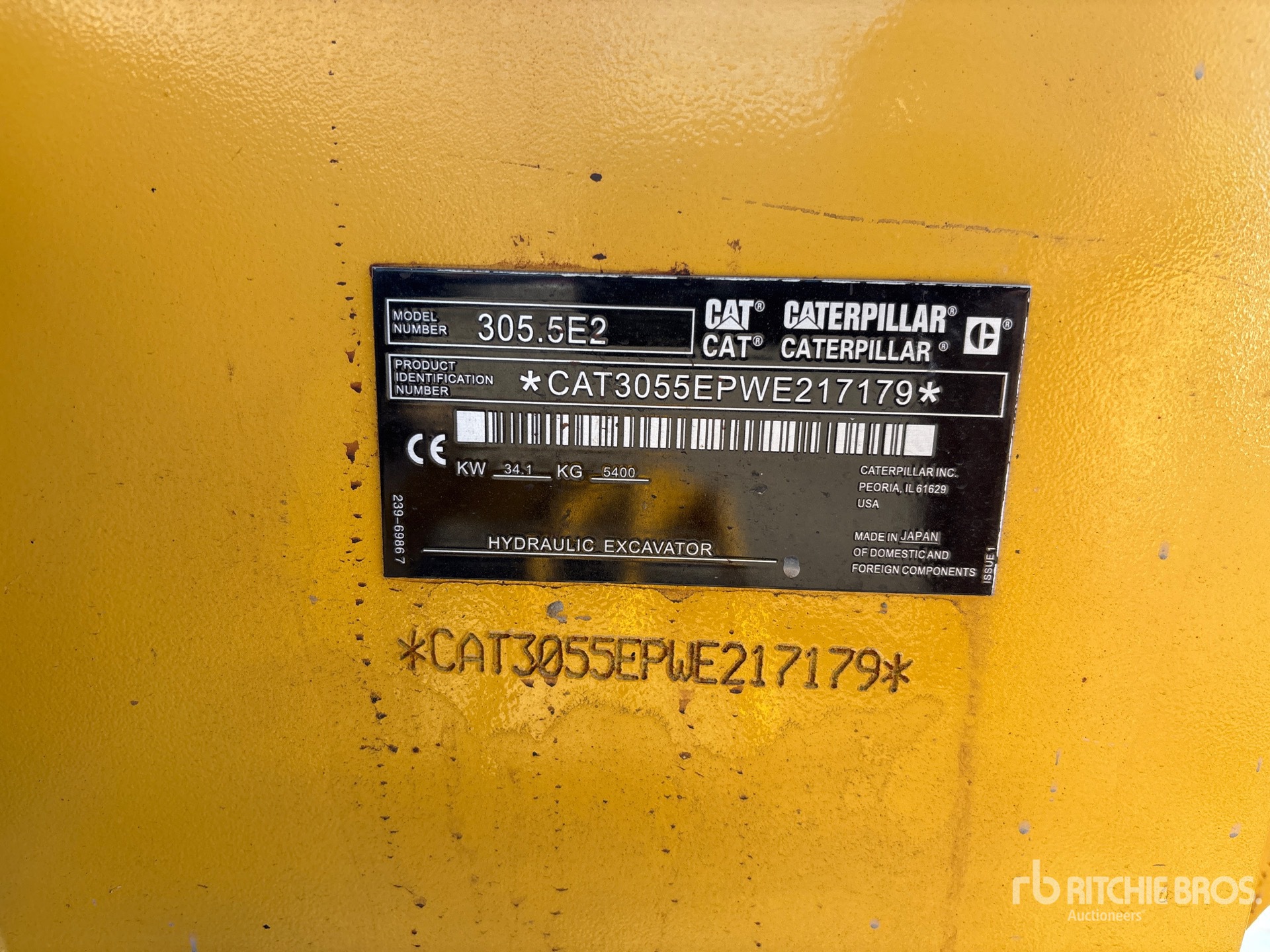 2023 Caterpillar 305.5E2