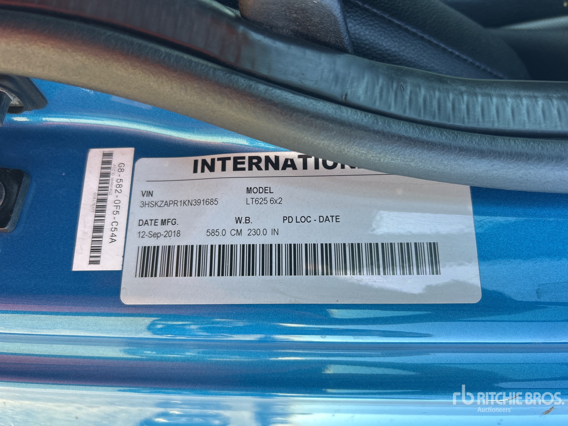 2019 International LT625