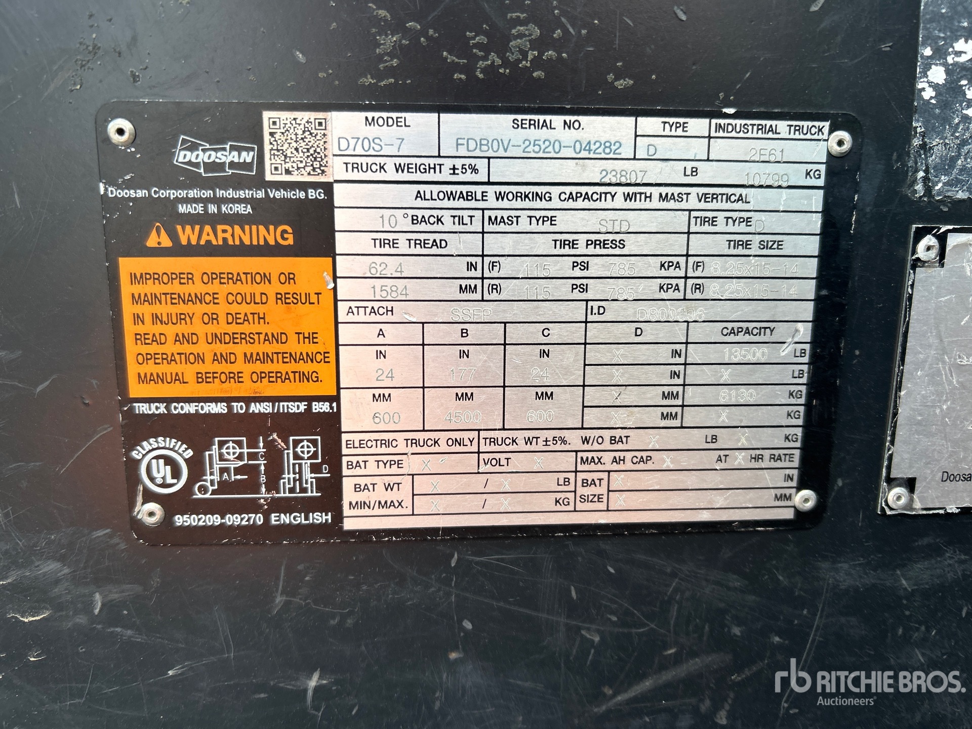 Doosan D70S-7
