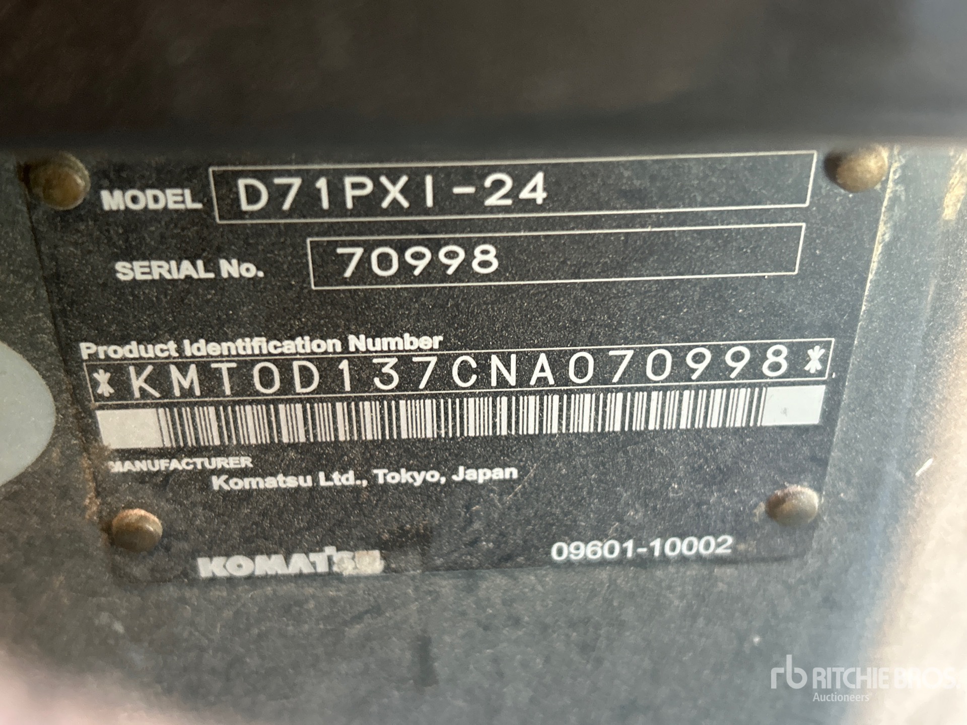 2023 Komatsu D71PXI-24