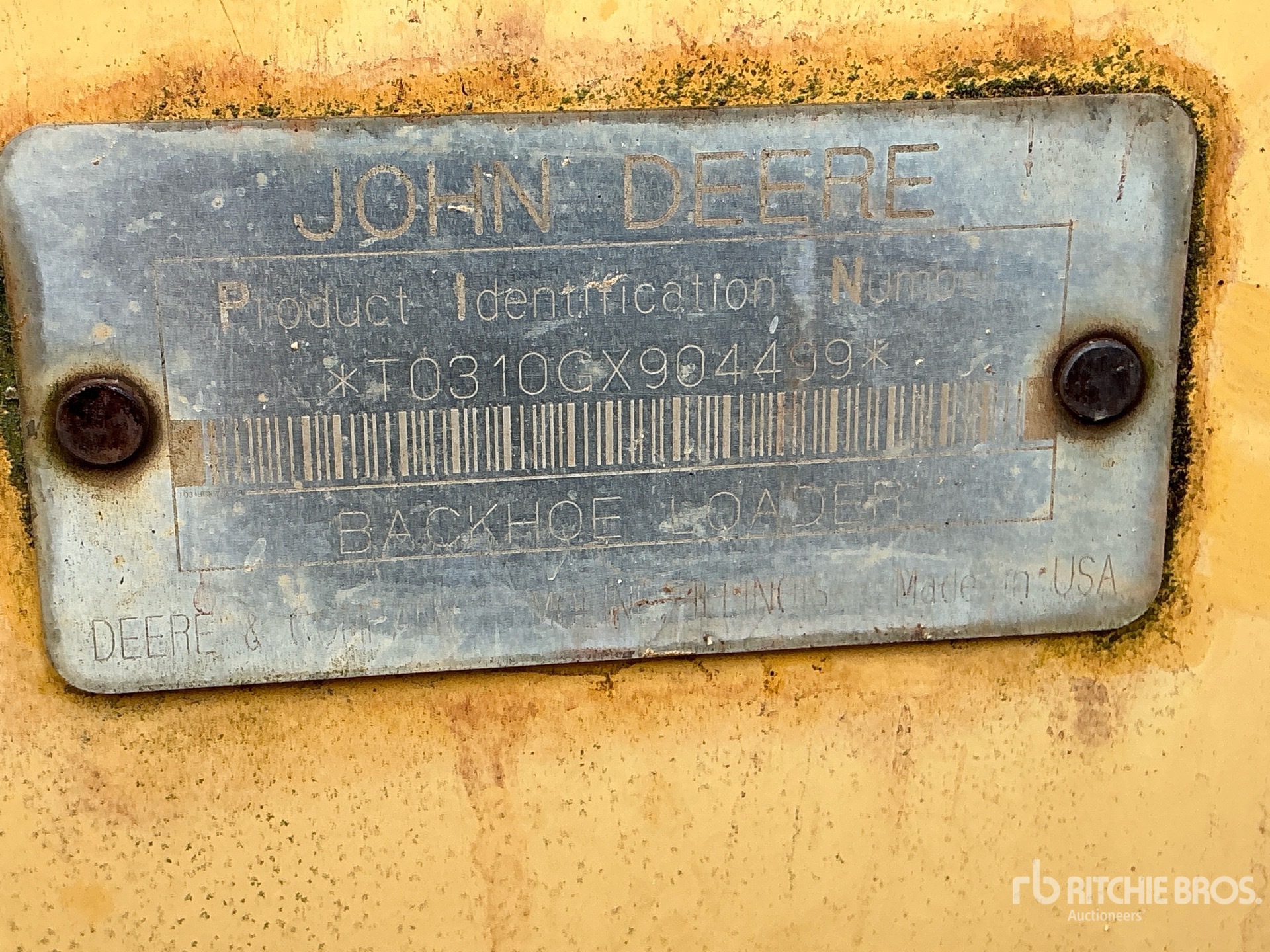 2002 John Deere 310G