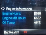 Cab with Engine Hours