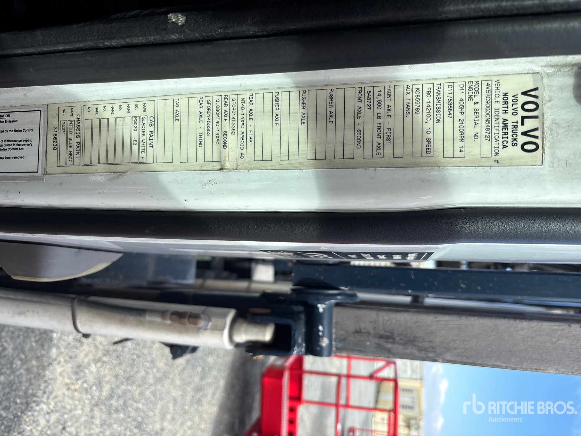 2012 Volvo VAH