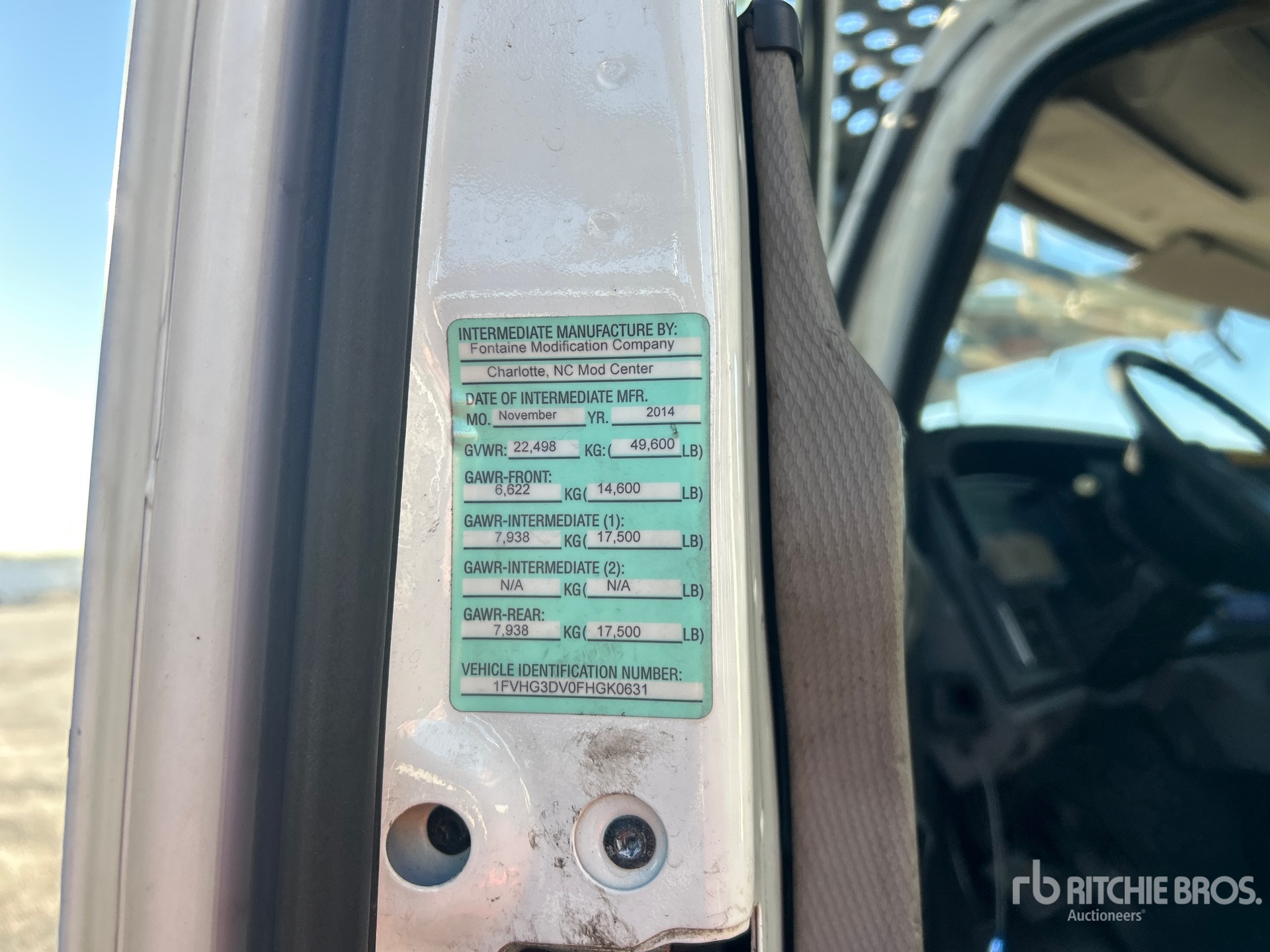 2015 Freightliner 114SD