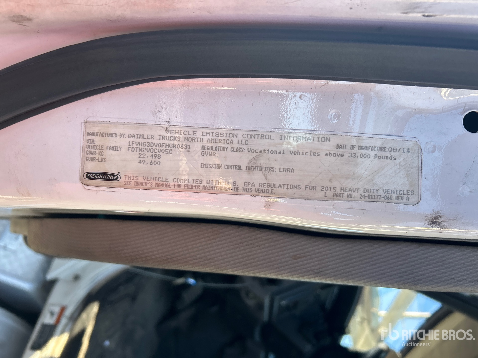 2015 Freightliner 114SD