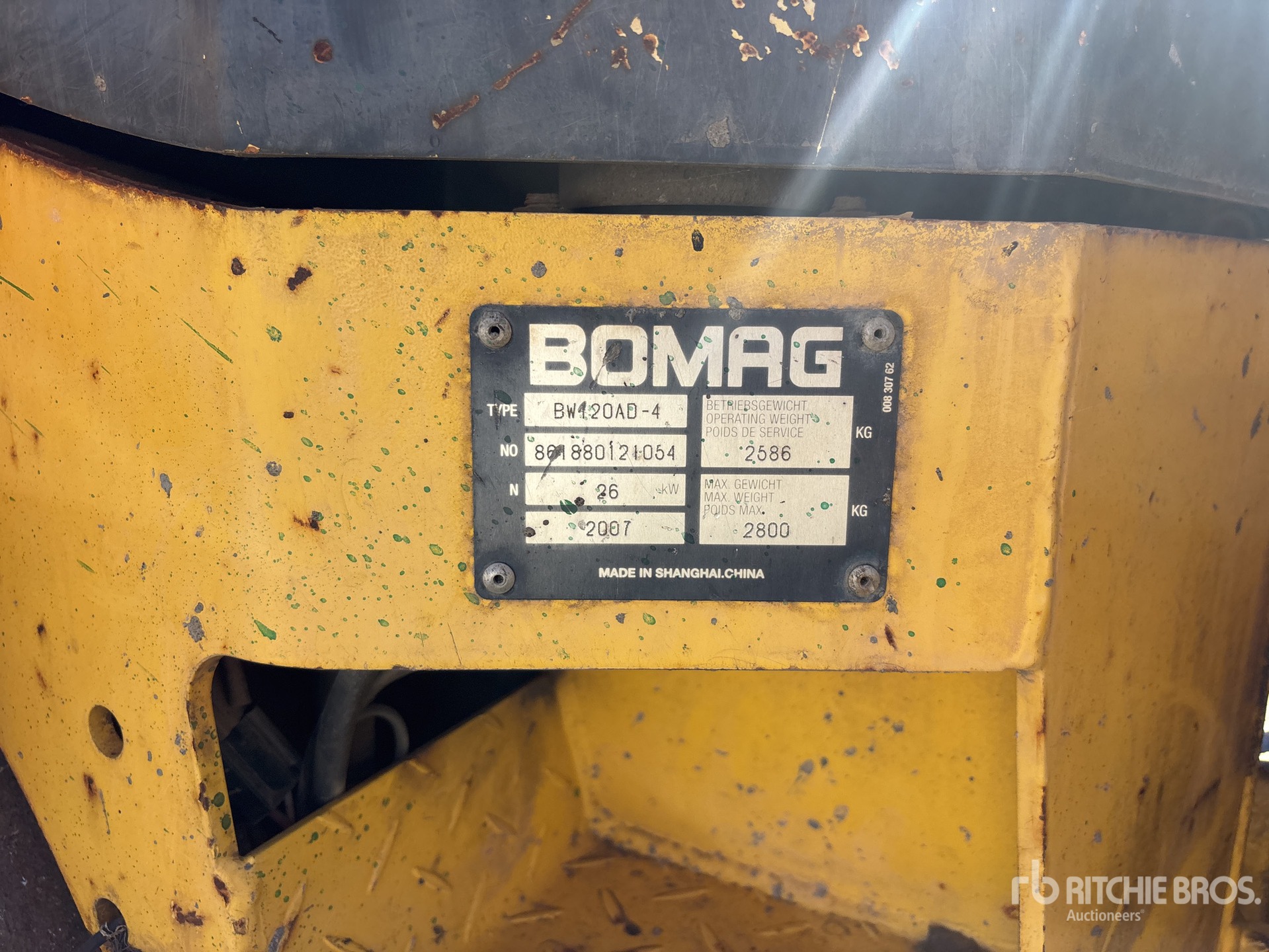 2007 Bomag BW120 AD4