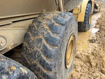 Chassis with Right Forward Drive Tire