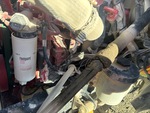 Engine with Air Compressor