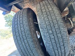 Trailer Chassis with Tire Condition