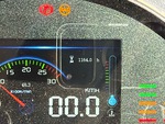 General Appearance with Hour Meter / Odometer