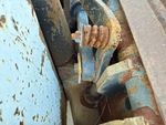 Chassis with Quick Coupler to Arms Pins