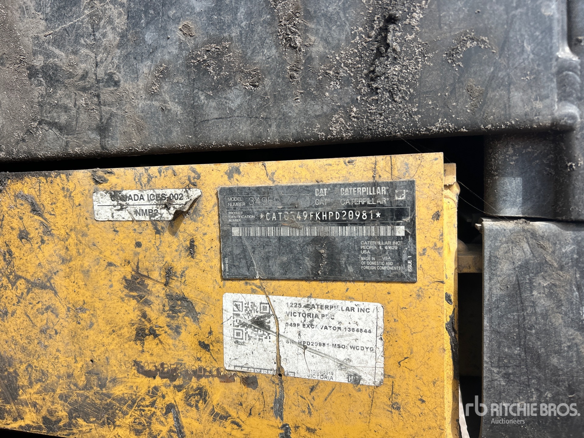 2020 Caterpillar 349F L