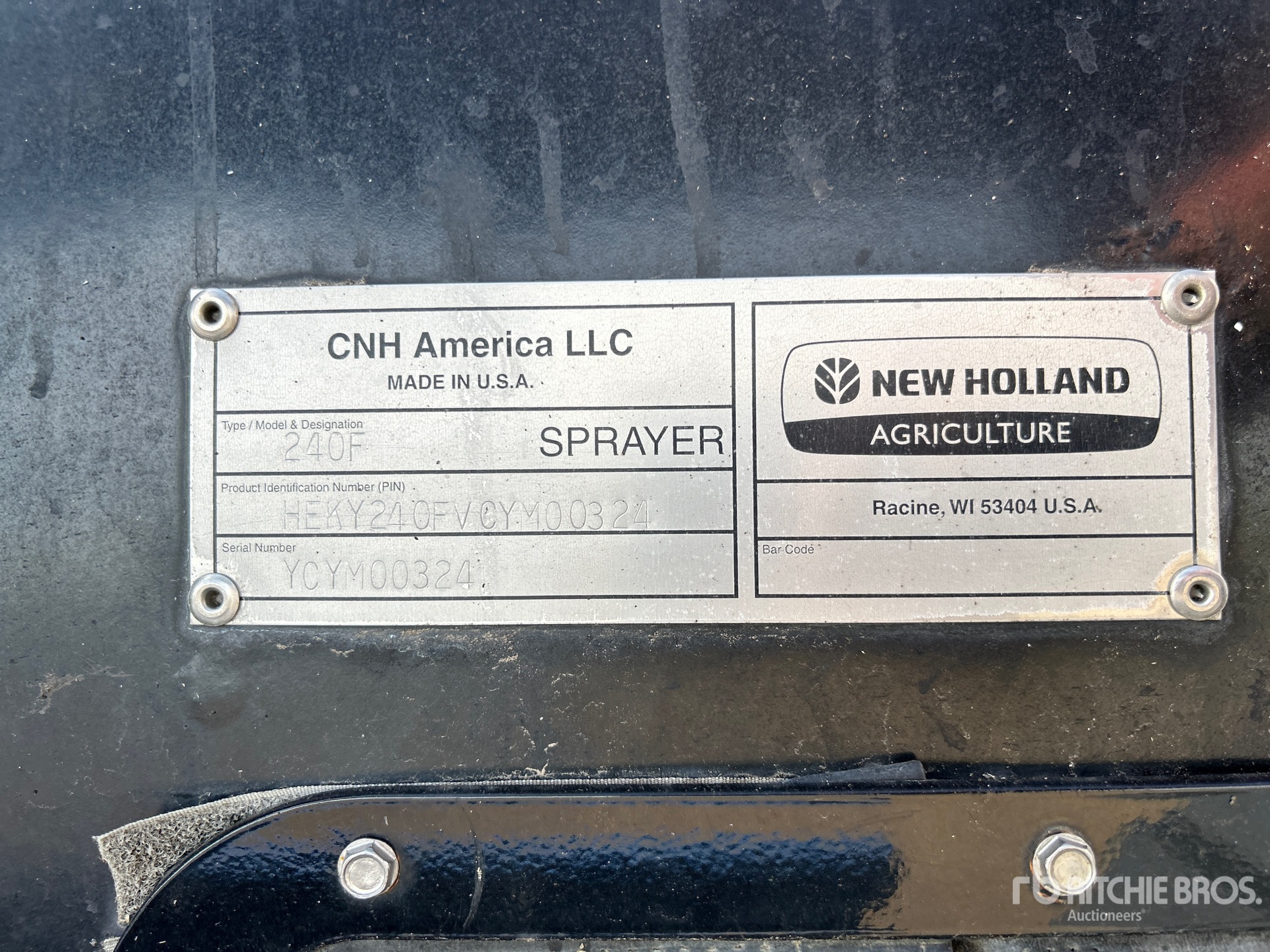 2012 New Holland GAURDIAN SP.240