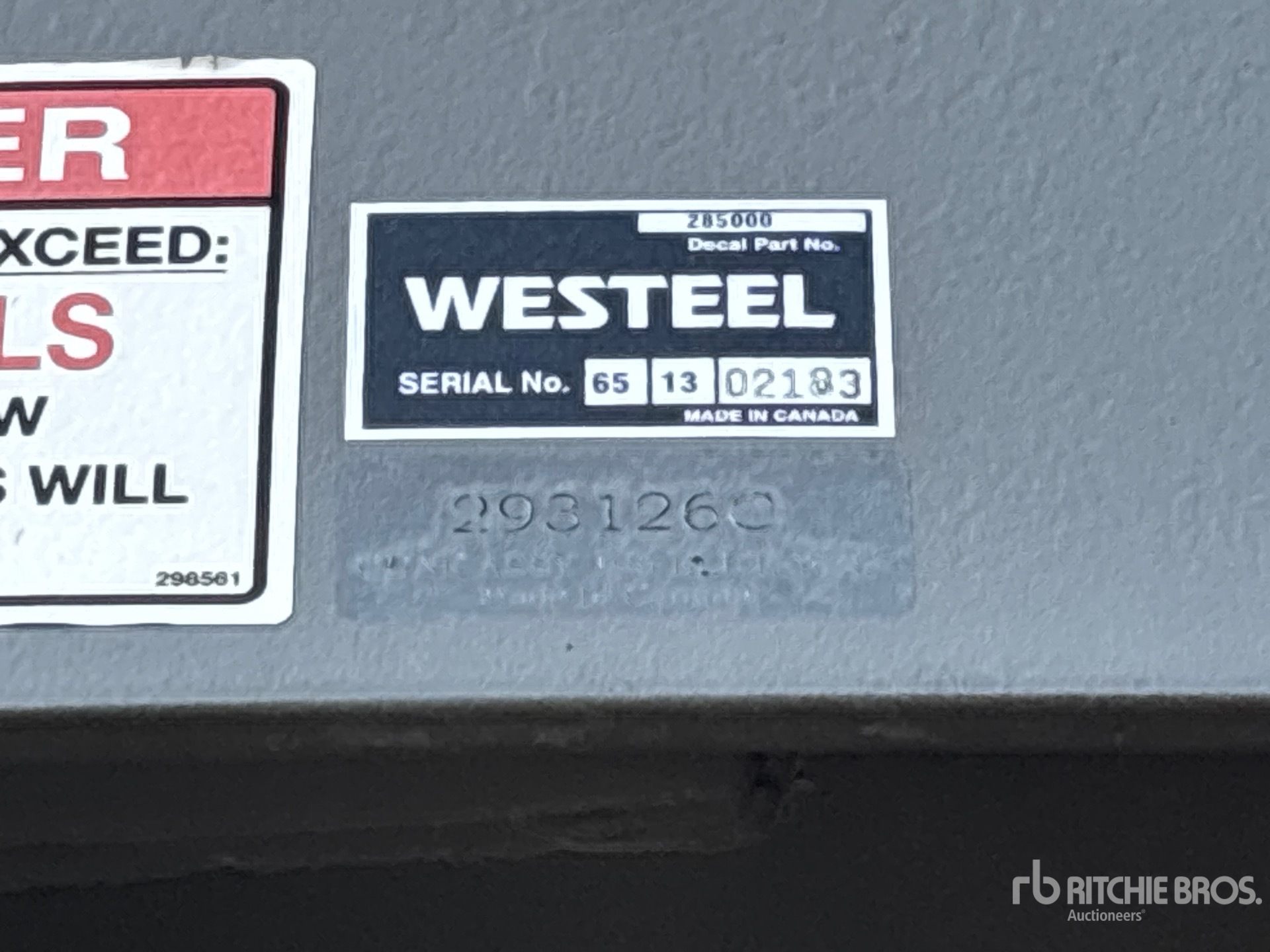 Westeel +/- 4000 BU 7 RING HOPPER