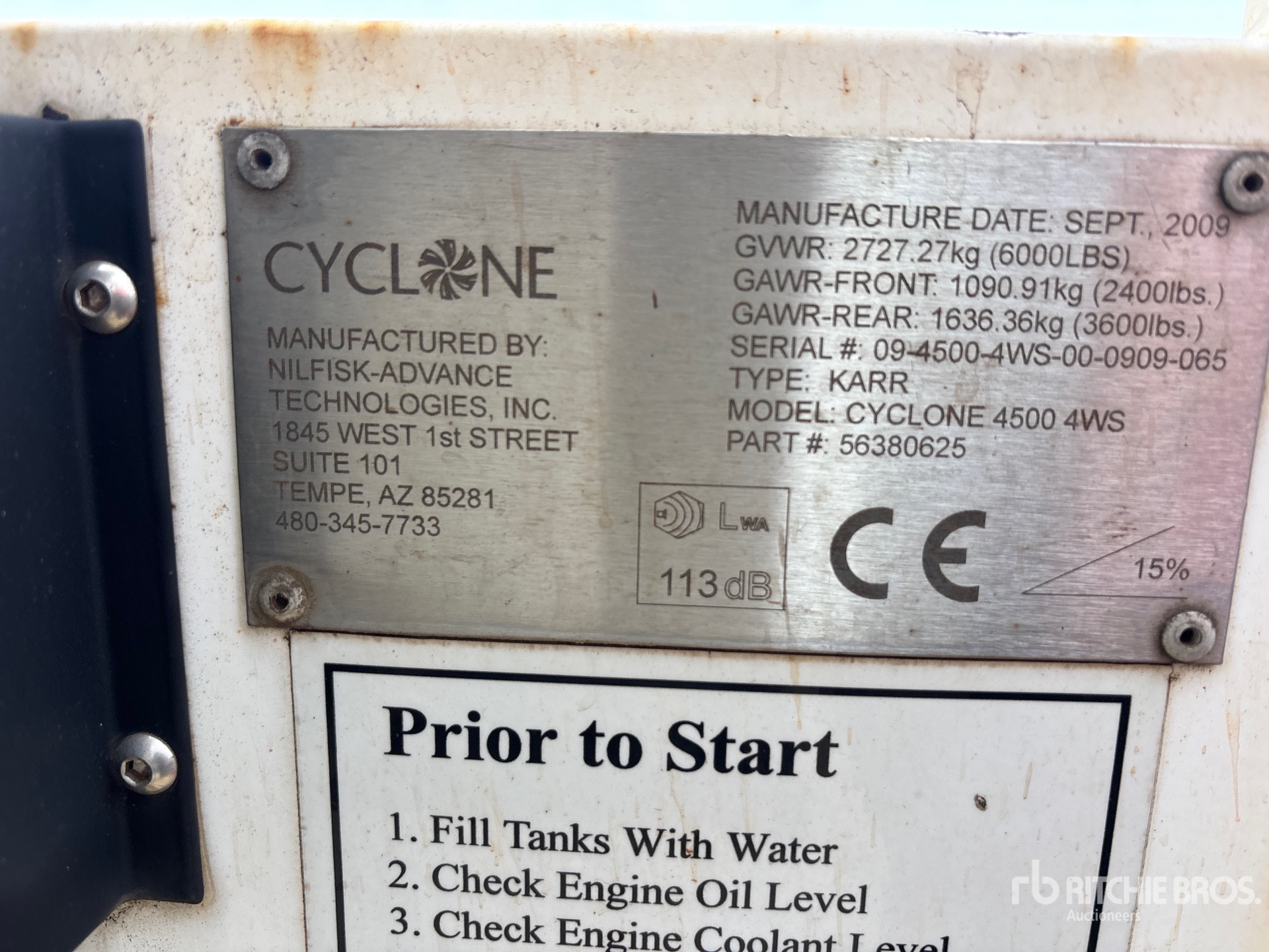 2009 Cyclone 4500 4WS