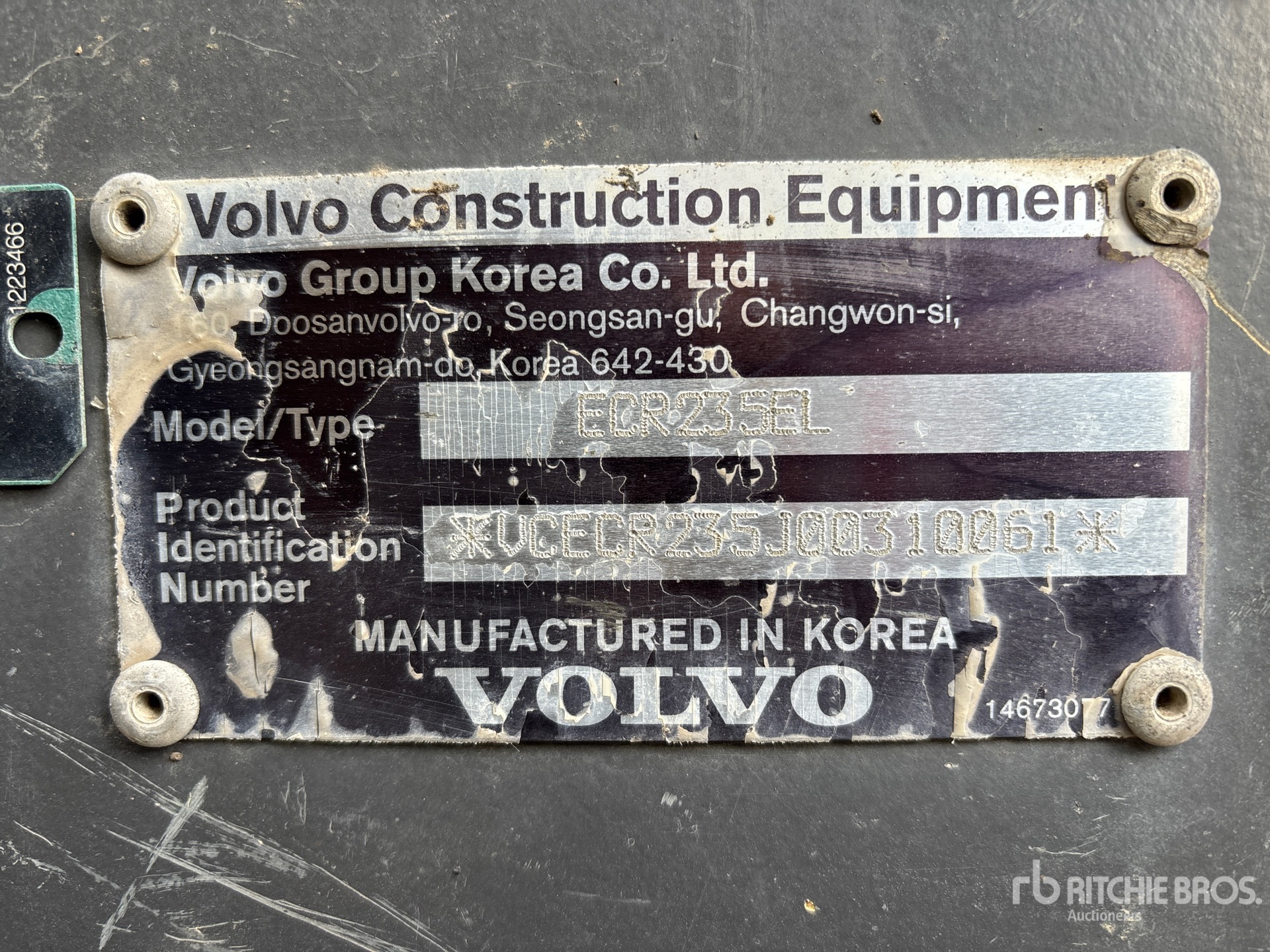2016 Volvo ECR235E