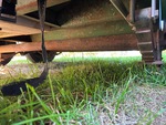 Trailer Chassis with Axle Condition