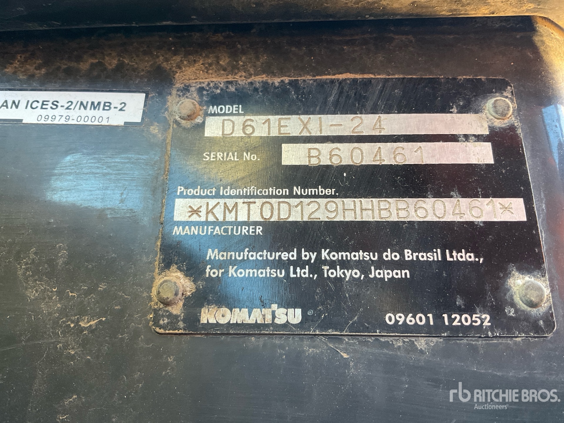 2018 Komatsu D61EXI-24