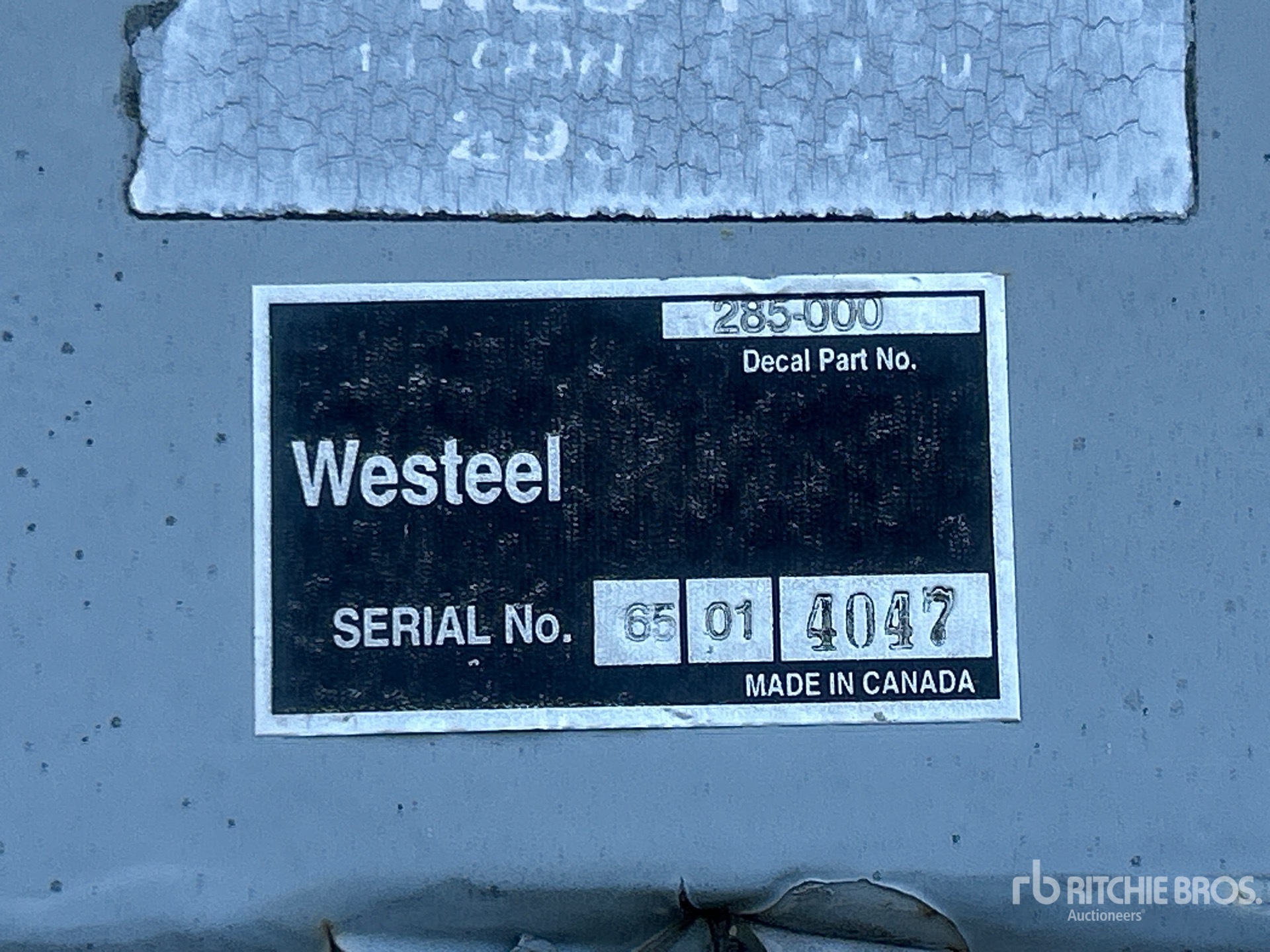 Westeel +/- 2000 BU 6 RING HOPPER