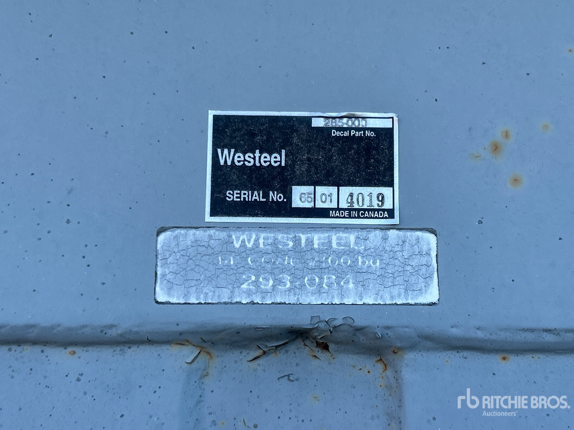 Westeel +/- 2000 BU 6 RING HOPPER