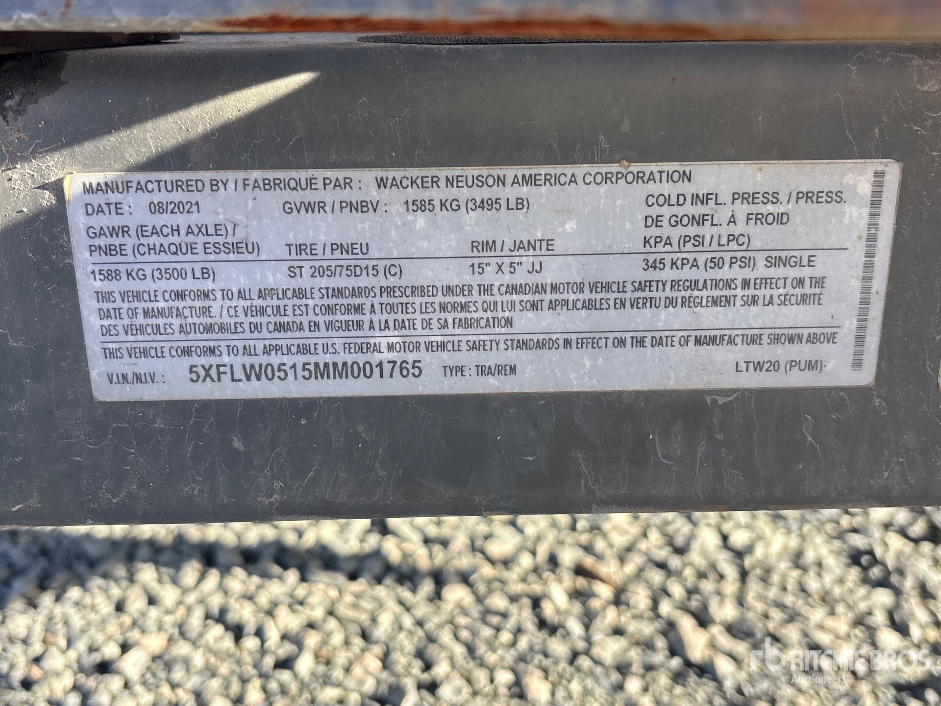 2021 Wacker Neuson LTW20