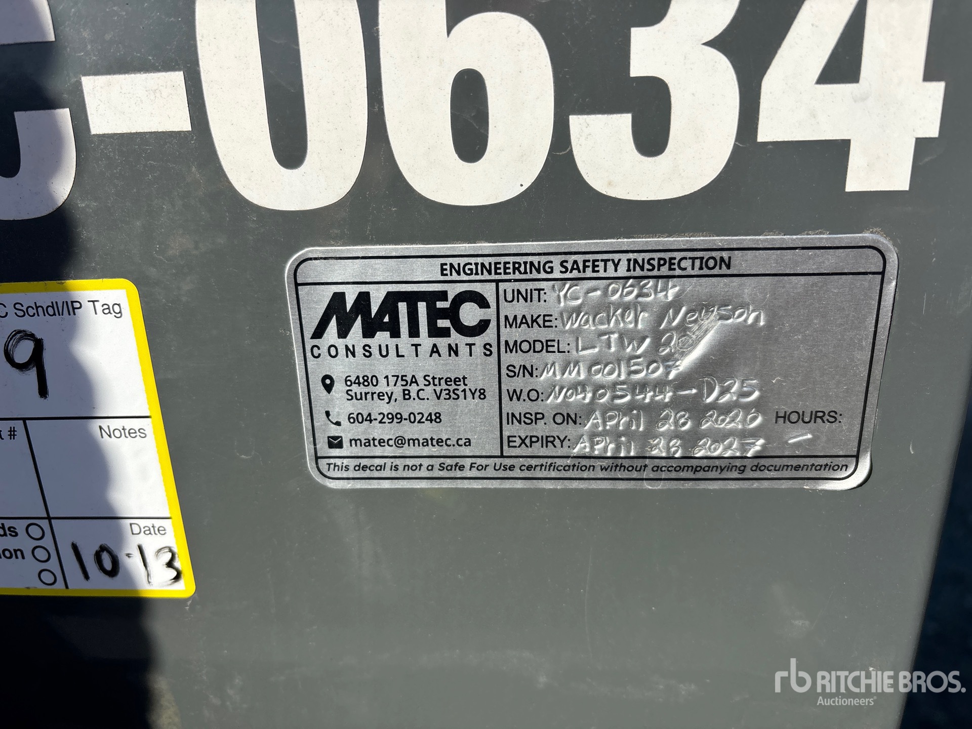 2021 Wacker Neuson LTW20