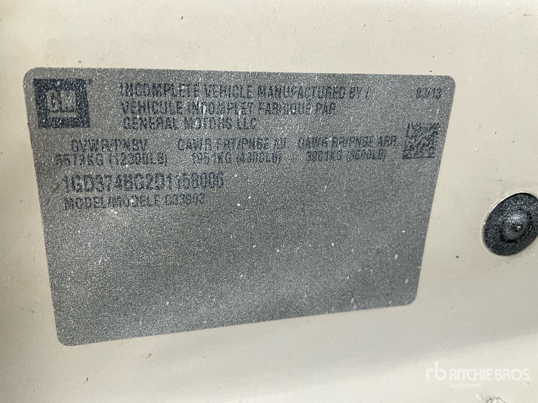 2013 GMC SAVANA G3500