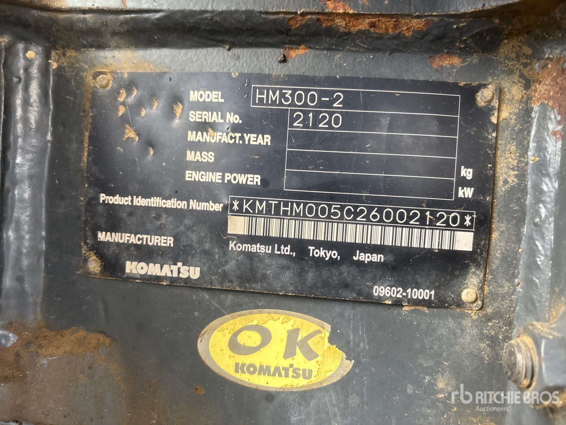2006 Komatsu HM300-2