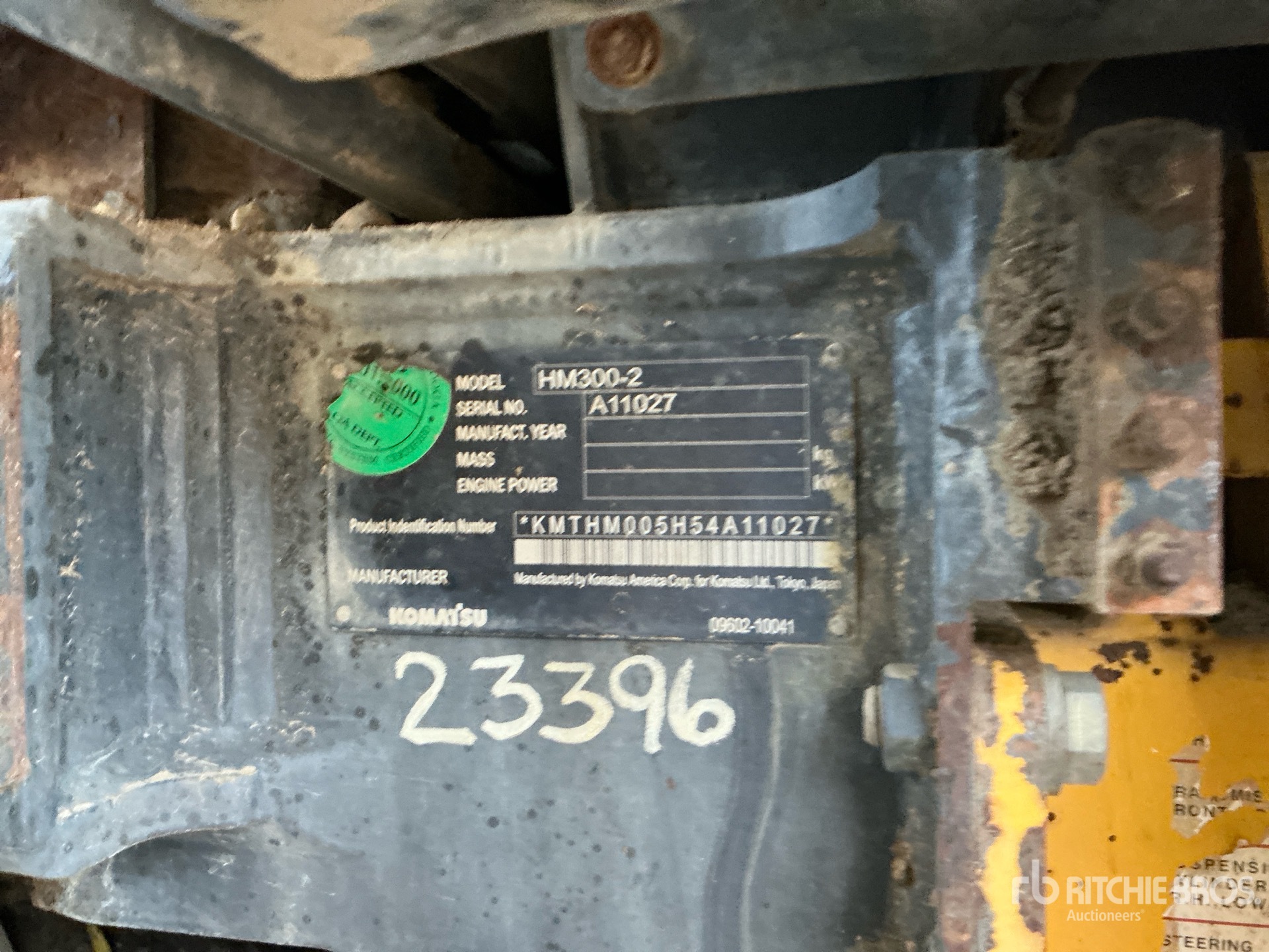 2007 Komatsu HM300-2