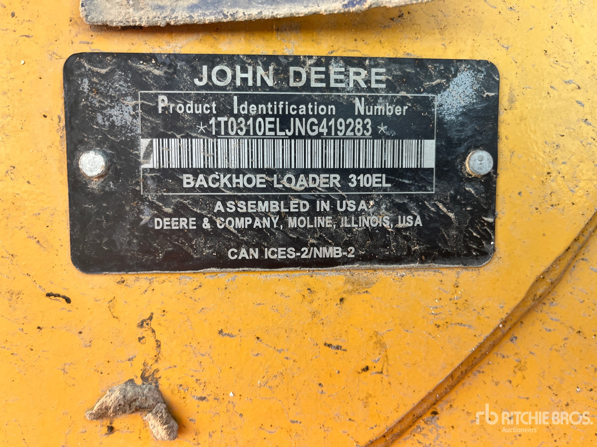 2022 John Deere 310L EP