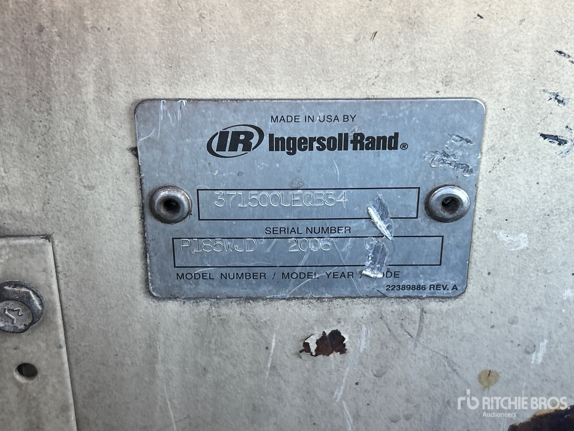 2006 Ingersoll Rand P1 85W JD