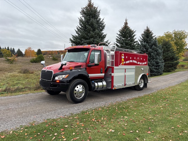2023 International MV607 SBA 4x2 Tanker Fire Truck