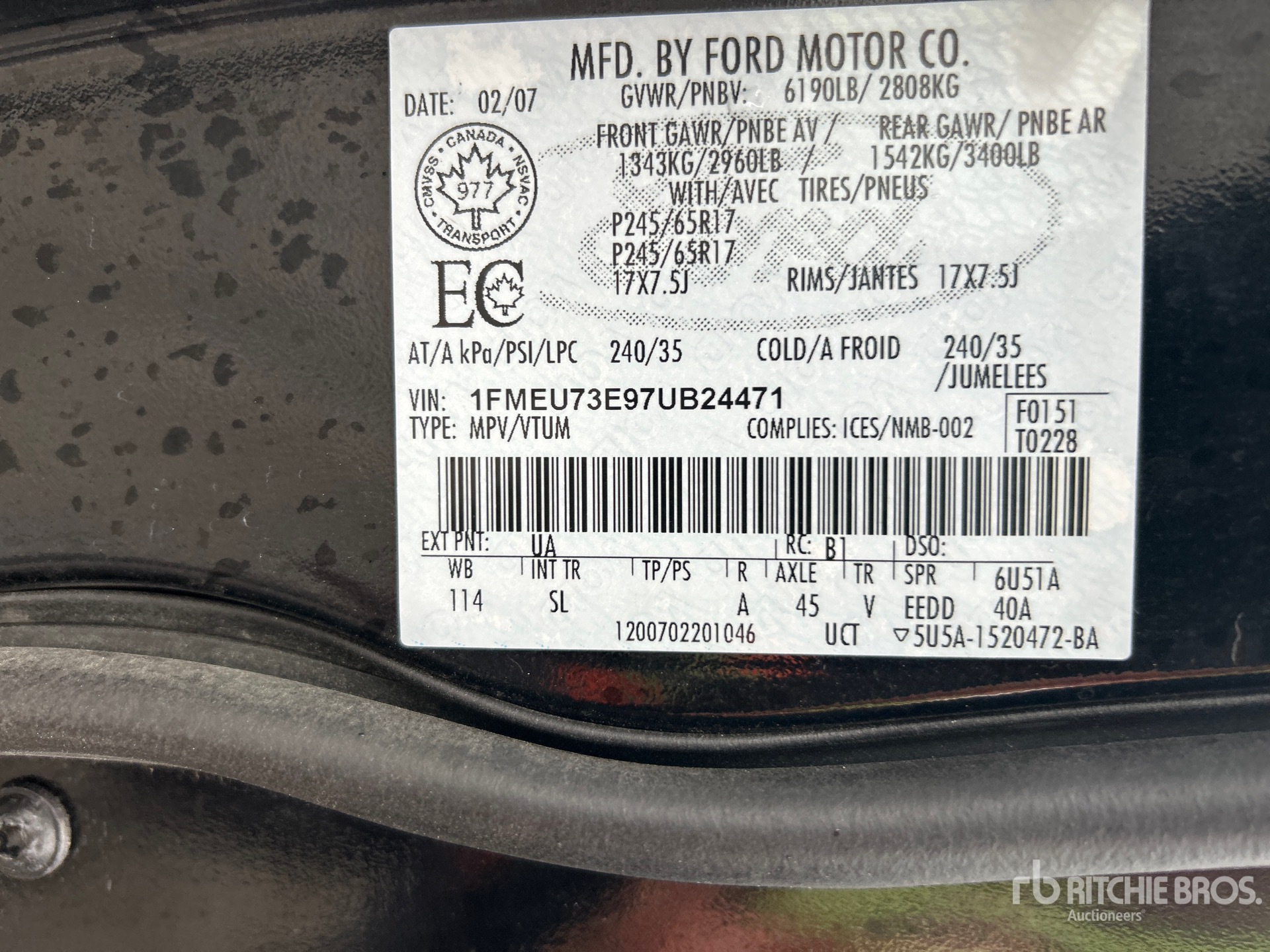 2007 Ford EXPLORER