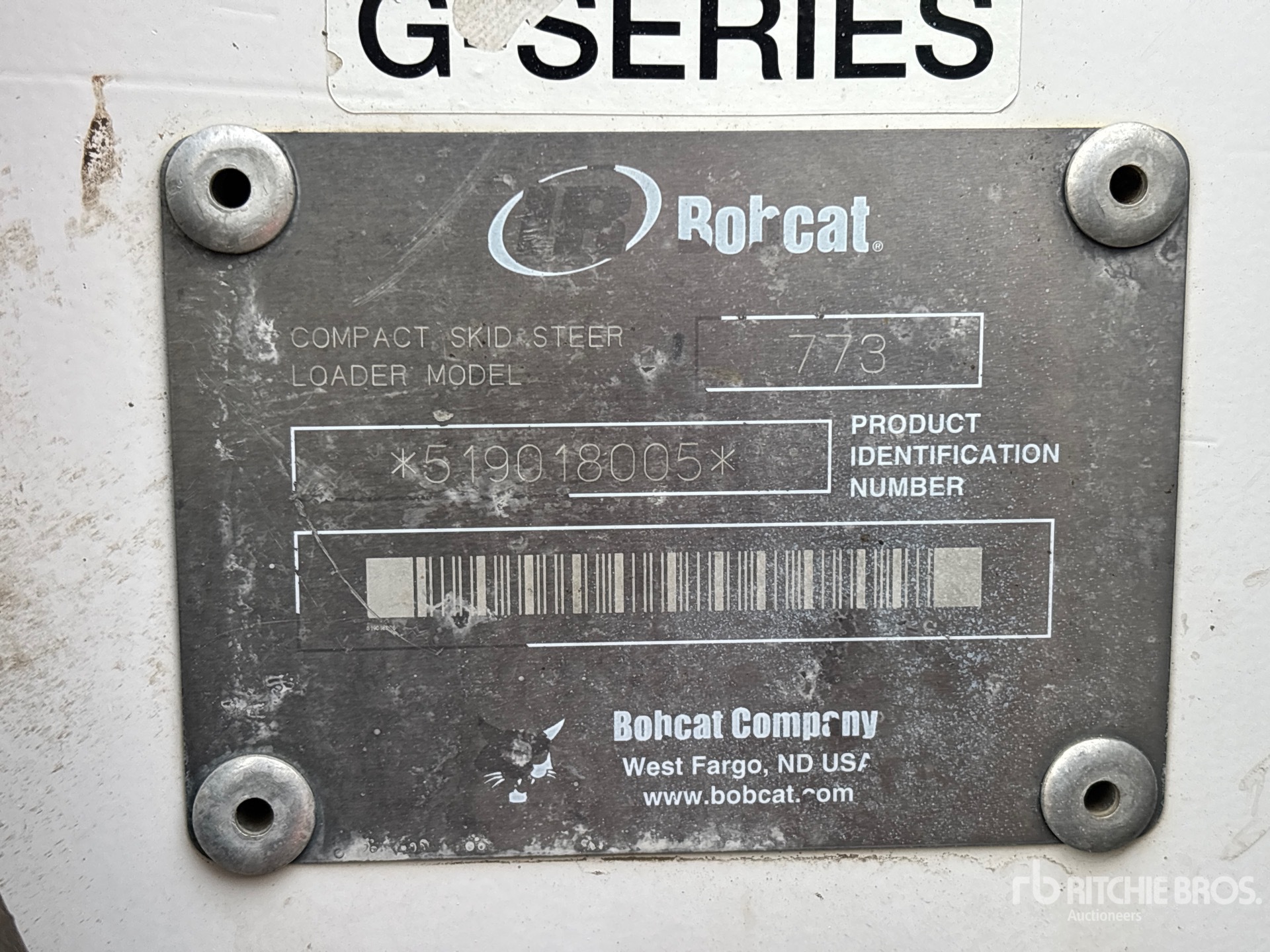 2001 Bobcat 773